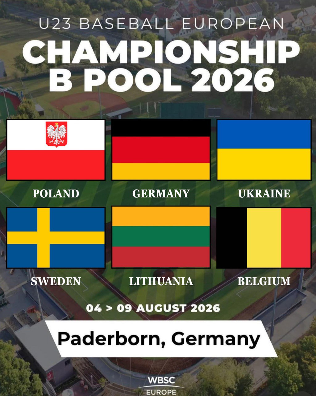 U23 European Championship 2026 - Paderborn, Germany